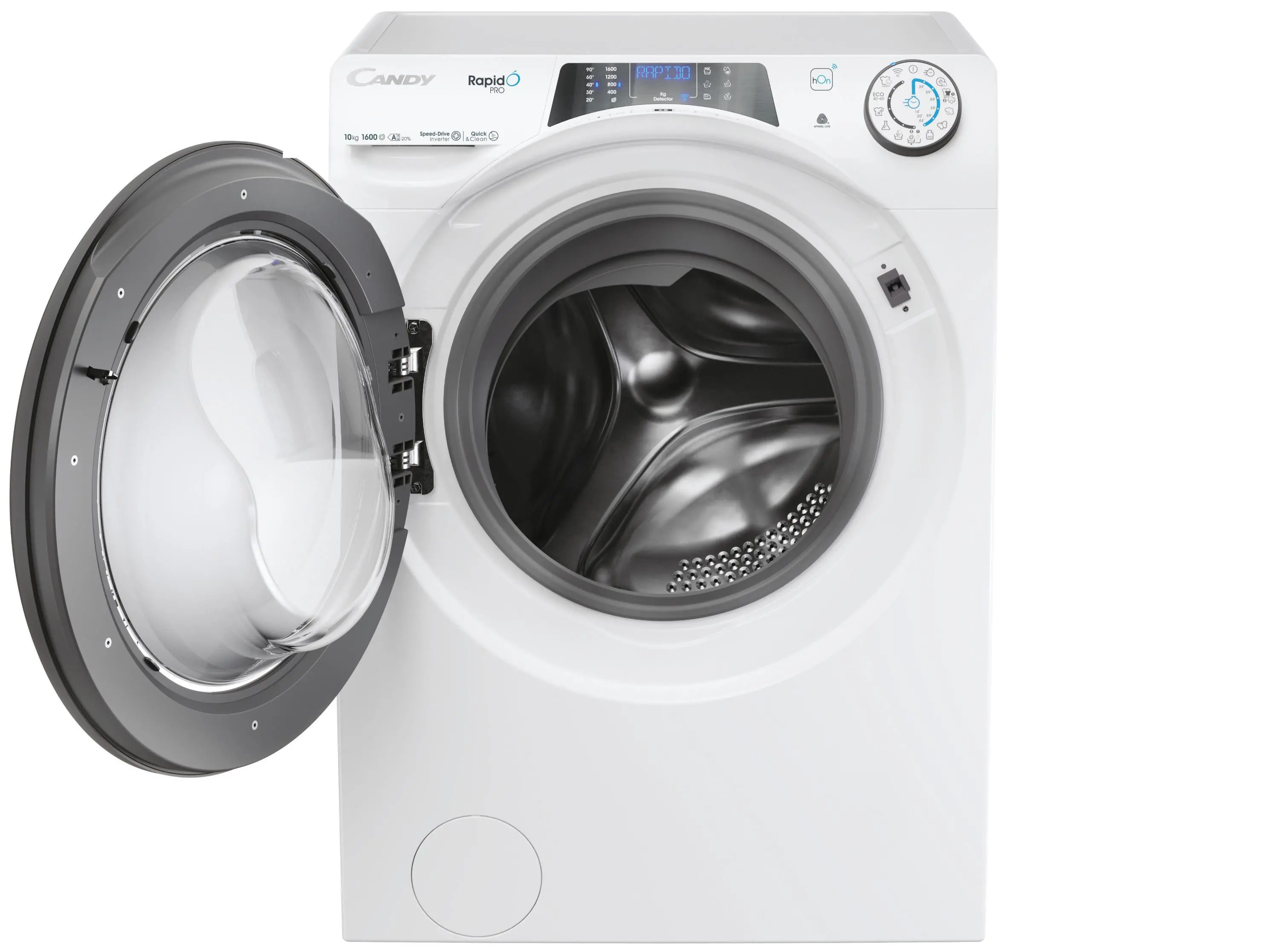 Pralka Candy Rapido Pro RP 6106BWMR8-S 10kg 1600obr/min Zdalne sterowanie