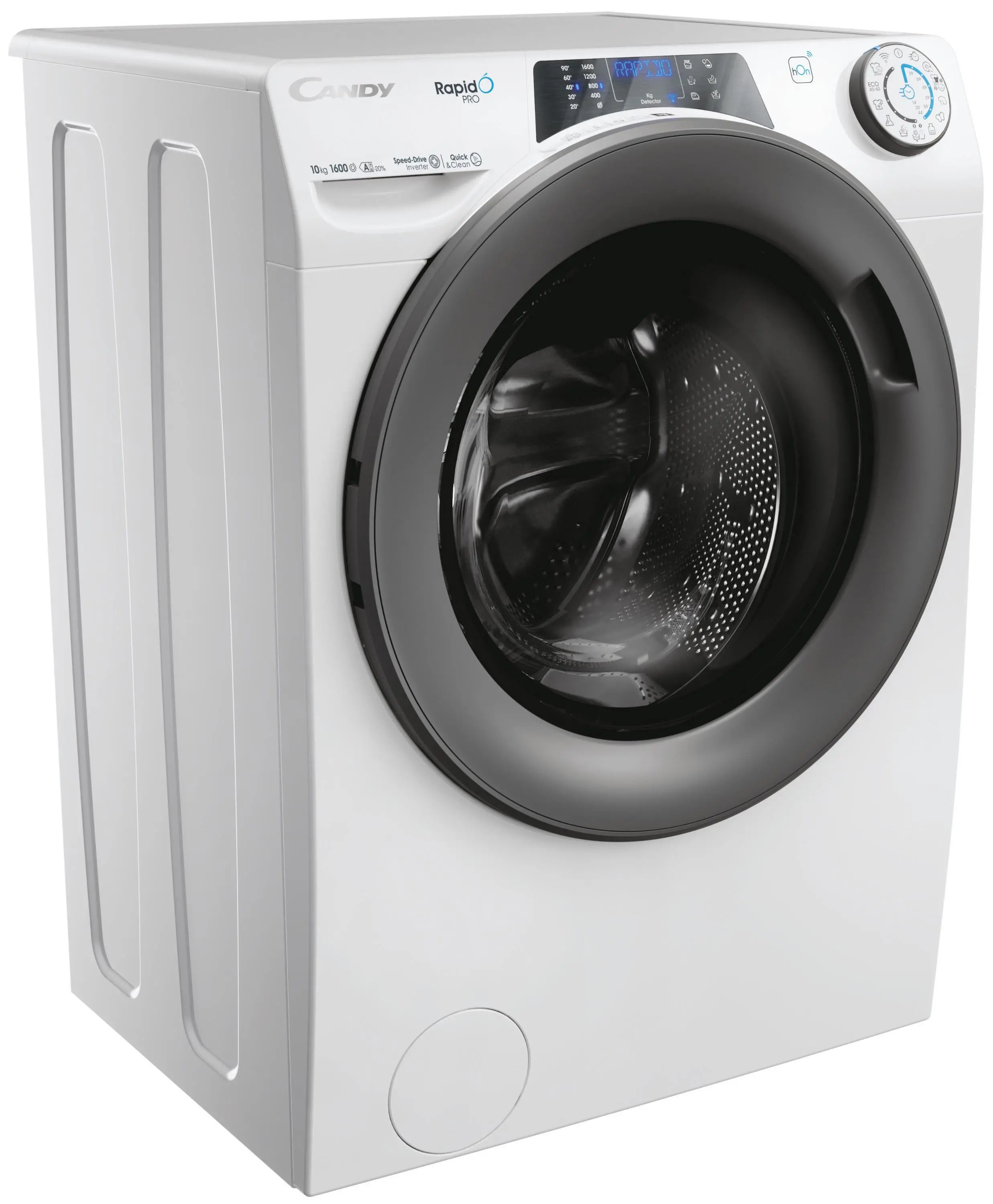 Pralka Candy Rapido Pro RP 6106BWMR8-S 10kg 1600obr/min Zdalne sterowanie