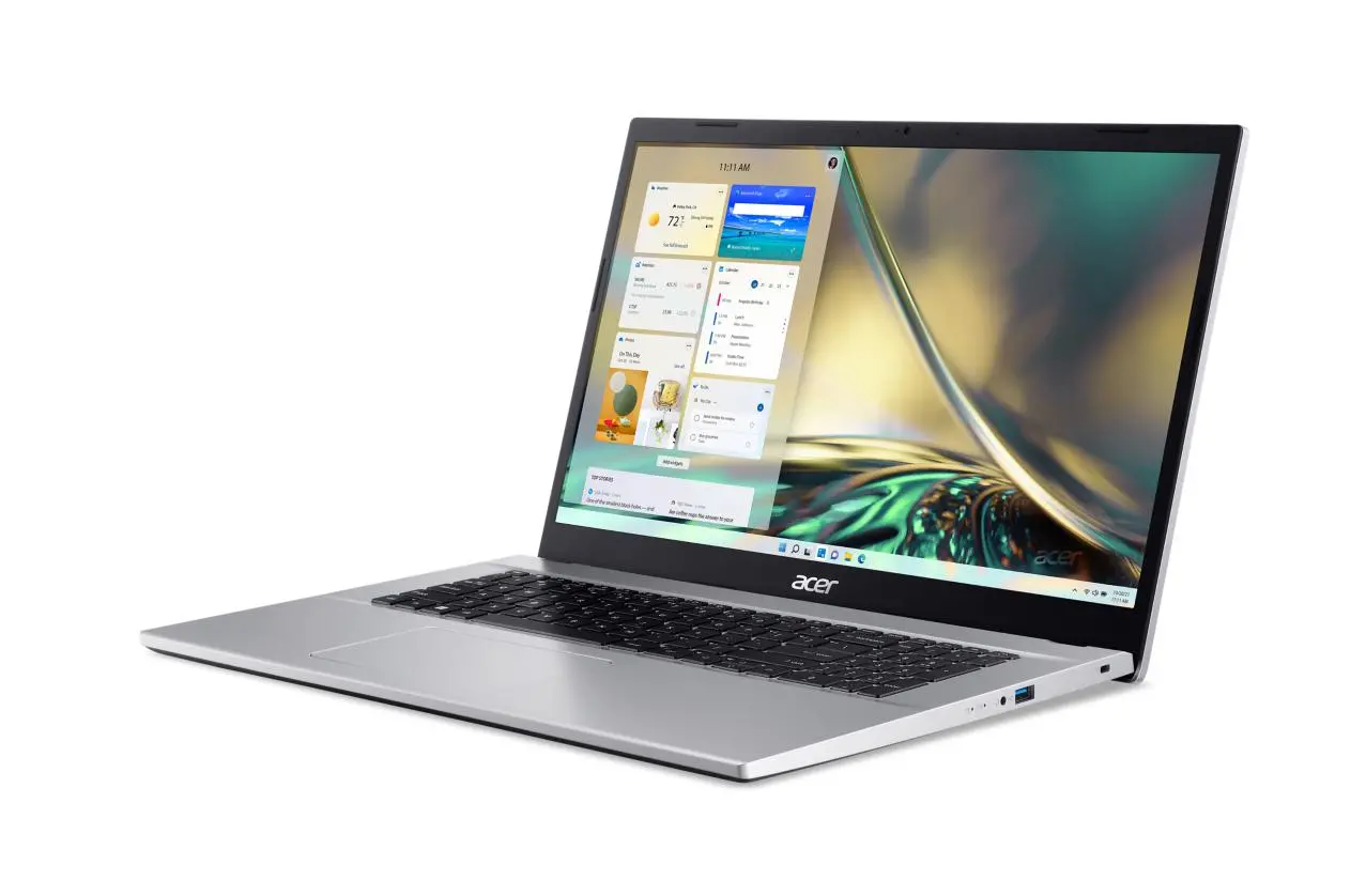 Laptop Acer Aspire 3 A317-54-34S5 17,3" i3-1215U 8GB RAM 512GB Dysk SSD Win11 Srebrny