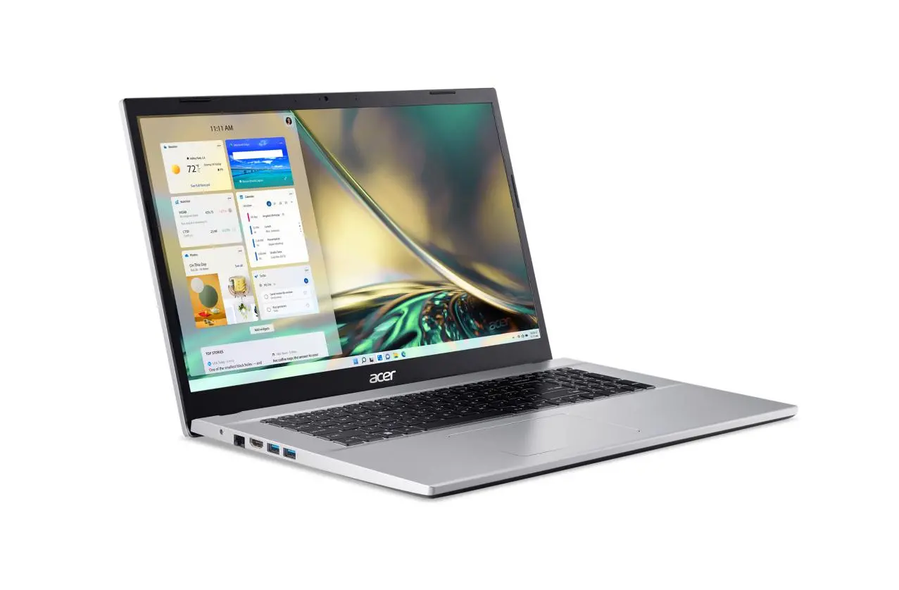 Laptop Acer Aspire 3 A317-54-34S5 17,3" i3-1215U 8GB RAM 512GB Dysk SSD Win11 Srebrny