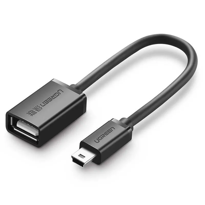 Adapter UGREEN US249 USB-A do USB mini Czarny