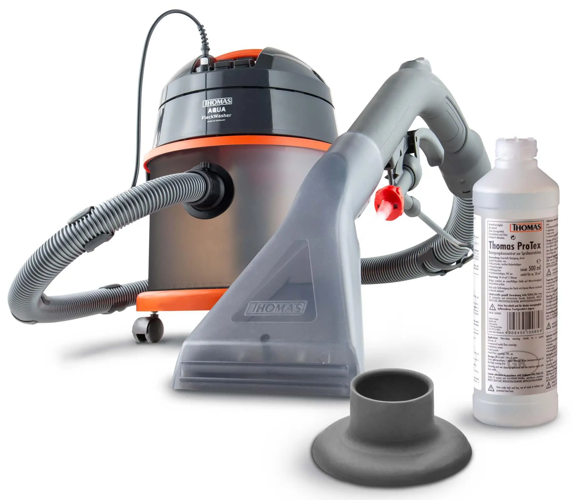Odkurzacz Thomas Aqua FleckWasher 1400W Ssawka do czyszczenia tapicerki i tekstyliów