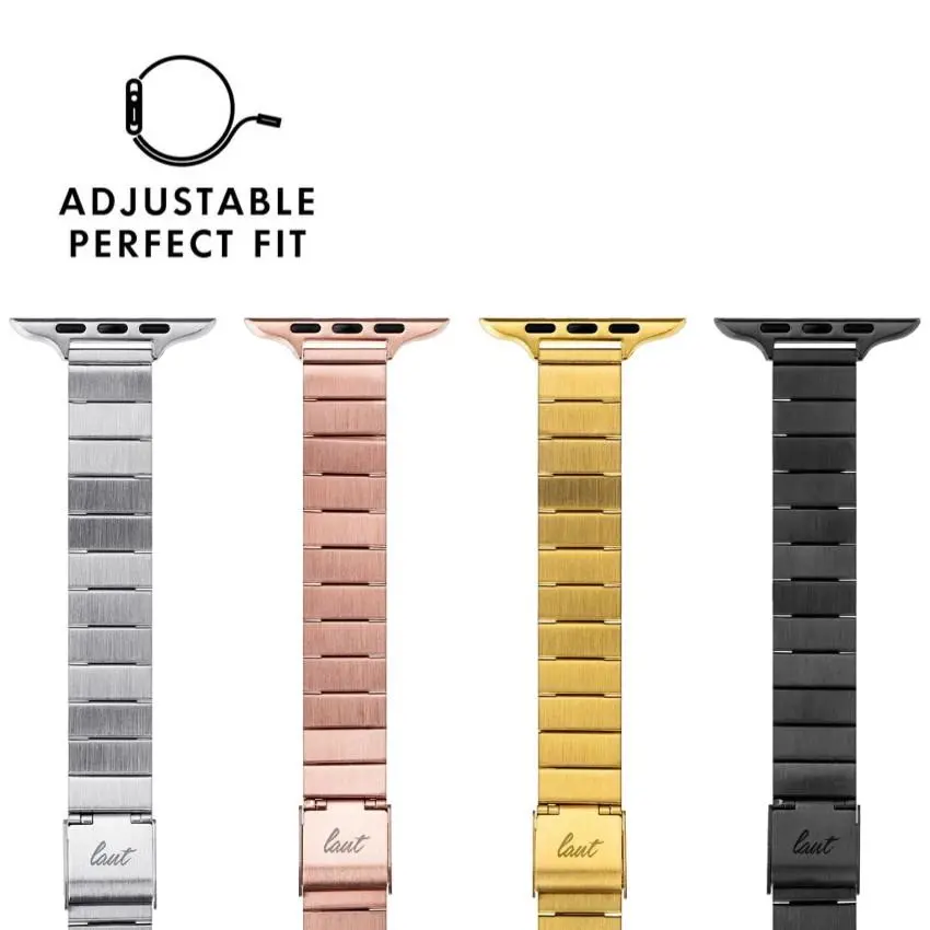 Bransoleta Laut Links Petite do Watch serii 1-9 & SE Ultra 42mm/44mm/45mm/49mm Srebrny