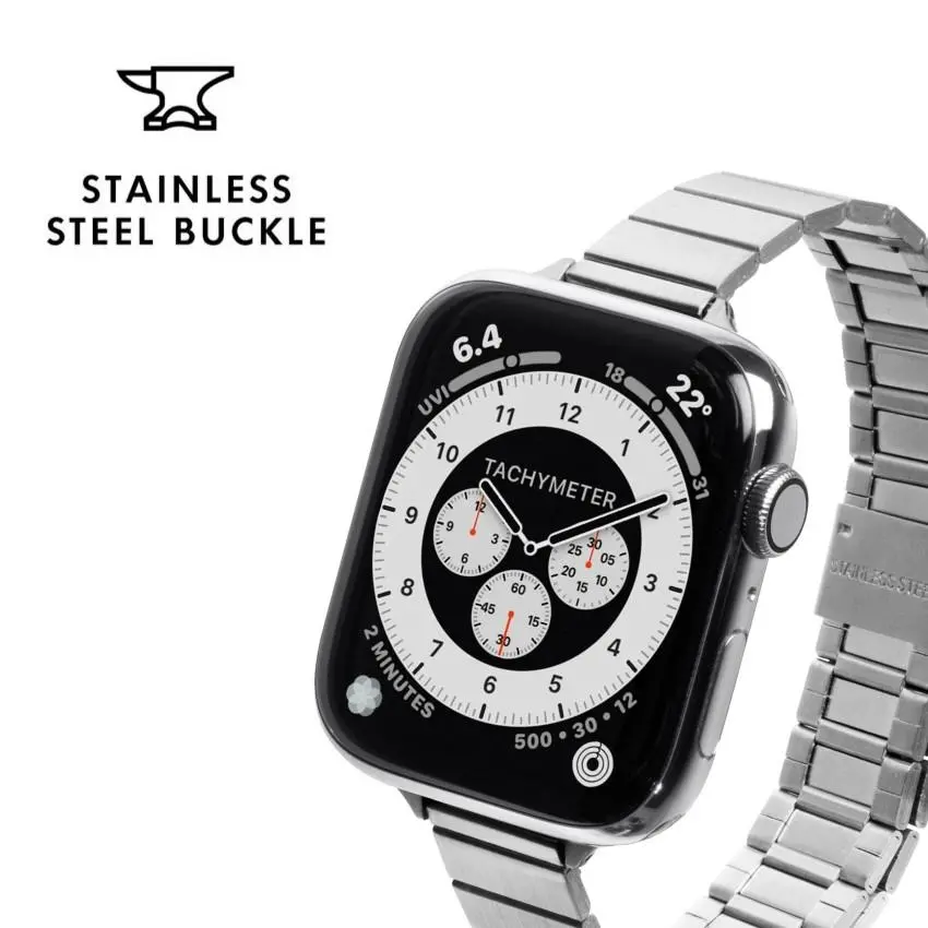 Bransoleta Laut Links Petite do Watch serii 1-9 & SE Ultra 42mm/44mm/45mm/49mm Srebrny