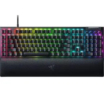 Klawiatura mechaniczna Razer BlackWidow V4 US Yellow Switch Czarny