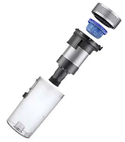 Odkurzacz Samsung Jet 65 Pet VS15A60AGR5/GE 40min Wymienny akumulator Mini elektroszczotka