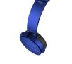 Słuchawki bezprzewodowe Sony MDR-XB650BT - nauszne - Bluetooth 4.0 - niebieski