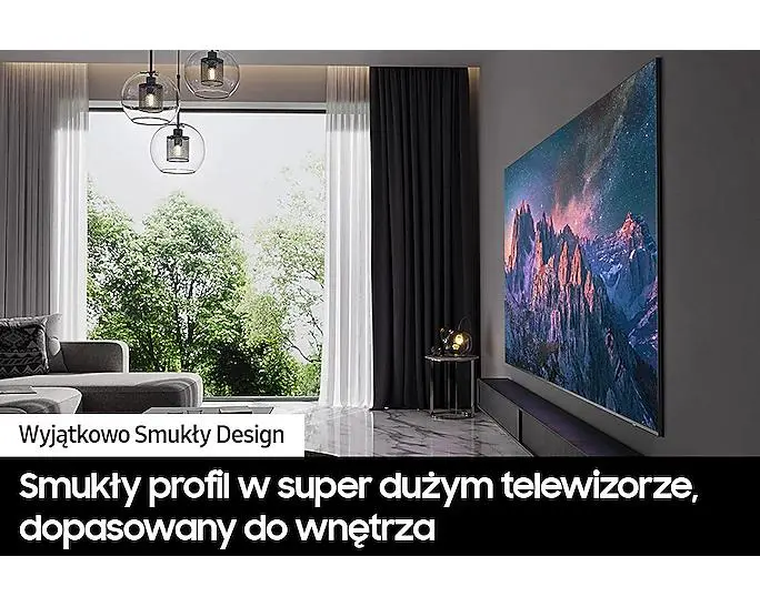 Telewizor Samsung QE98Q80CAT 98" QLED 4K 120Hz Tizen Dolby Atmos HDMI 2.1 DVB-T2