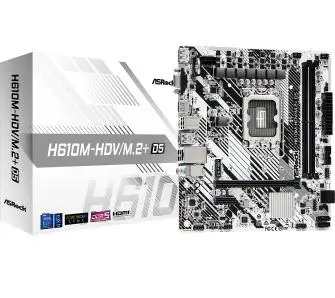 Płyta główna ASrock H610M-HDV/M.2+ D5 DDR5