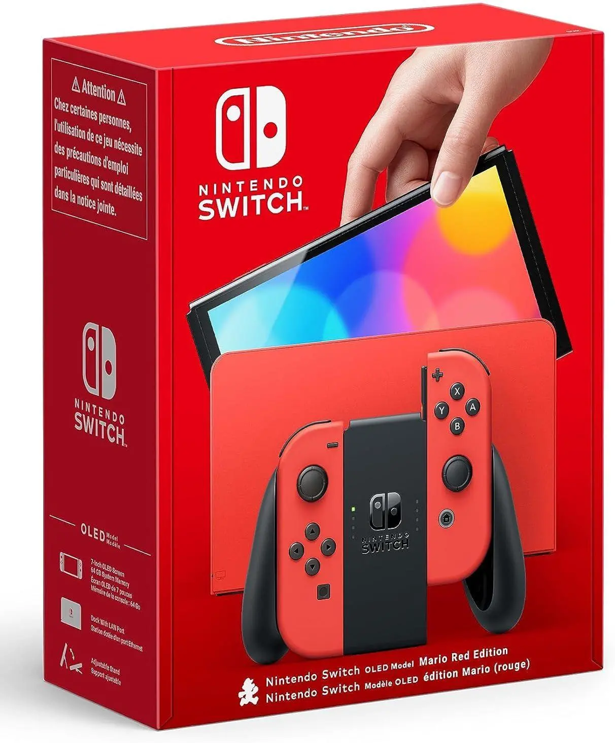 Konsola Nintendo Switch OLED Mario Red Edition Czerwony