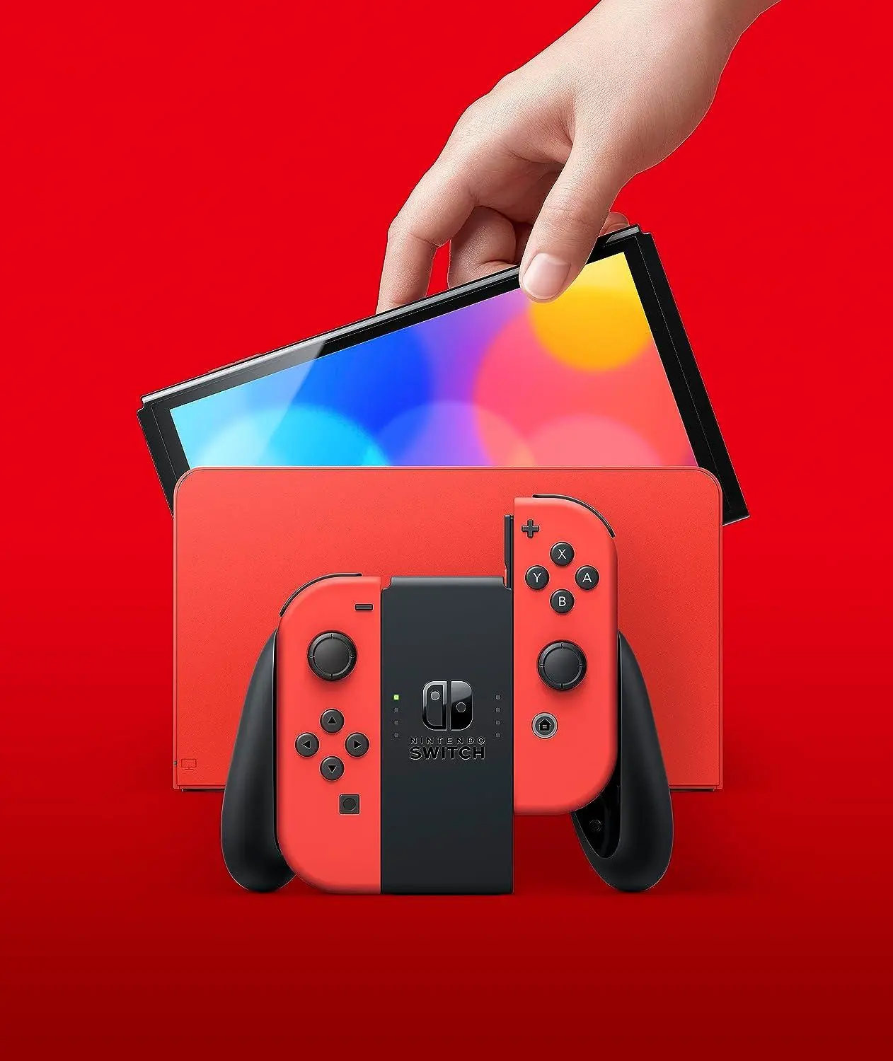 Konsola Nintendo Switch OLED Mario Red Edition Czerwony