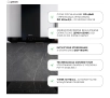 Okap Globalo Aventelio 60.1 H2H Czarny