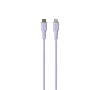 Kabel Puro Soft USB-C do Lightning 1,5 m Lawendowy