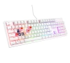 Klawiatura mechaniczna Genesis Thor 303 RGB Outemu Peach Silent Biały