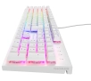 Klawiatura mechaniczna Genesis Thor 303 RGB Outemu Peach Silent Biały