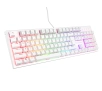 Klawiatura mechaniczna Genesis Thor 303 RGB Outemu Peach Silent Biały