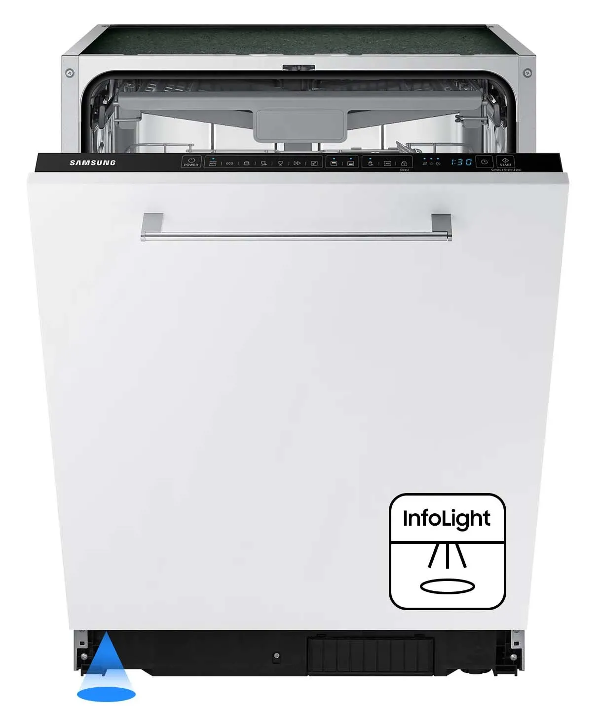 Zmywarka Samsung DW60CG550I00ET 60cm Automatyczne otwieranie drzwi Szuflada na sztućce