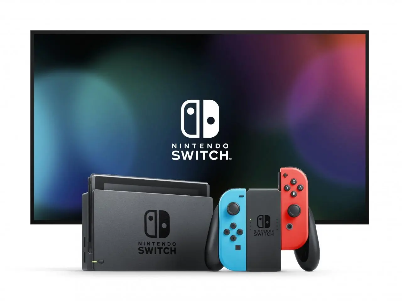 Konsola Nintendo Switch Joy-Con v2 Czerwono-niebieski + Super Mario Bros. Wonder