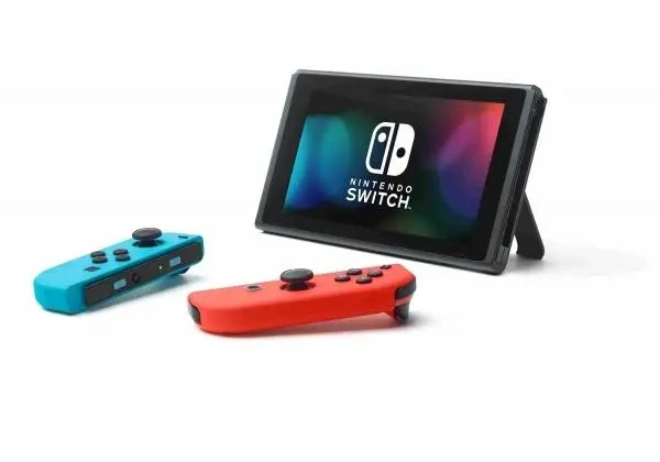 Konsola Nintendo Switch Joy-Con v2 Czerwono-niebieski + Super Mario Bros. Wonder