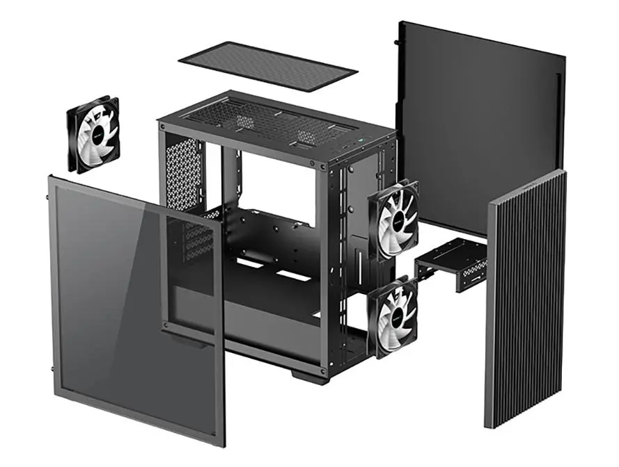 Obudowa DeepCool MATREXX 40 3FS Czarny
