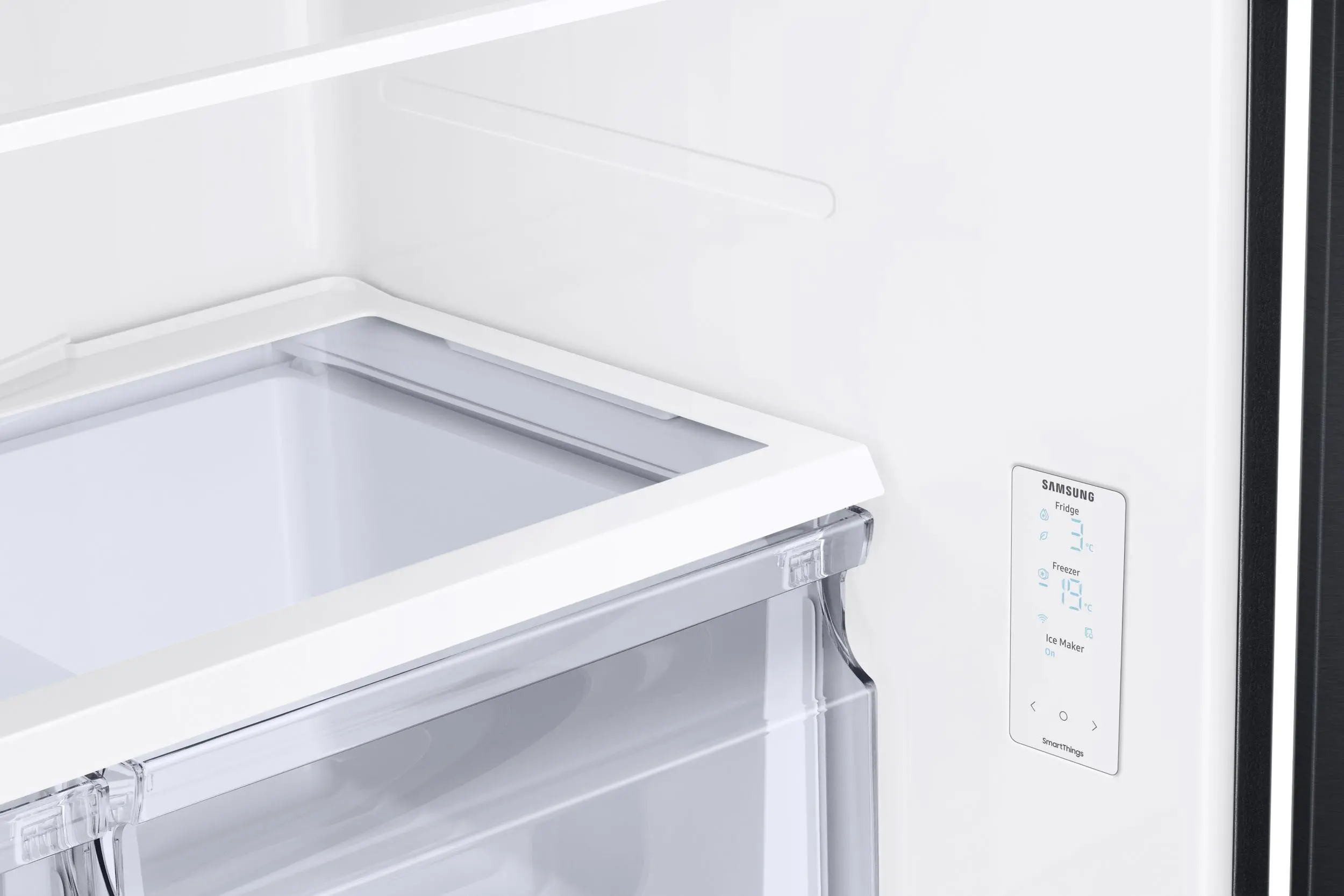 Lodówka Samsung RF50C530EB1 No Frost 177,6cm Dystrybutor wody Zdalne sterowanie Grafitowa Stal
