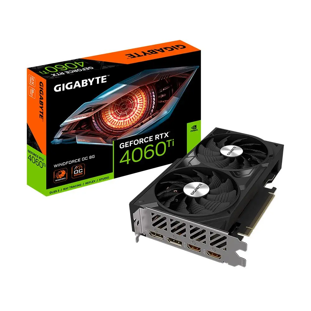 Karta graficzna Gigabyte GeForce RTX 4060 Ti WINDFORCE OC 8GB GDDR6 128bit DLSS 3