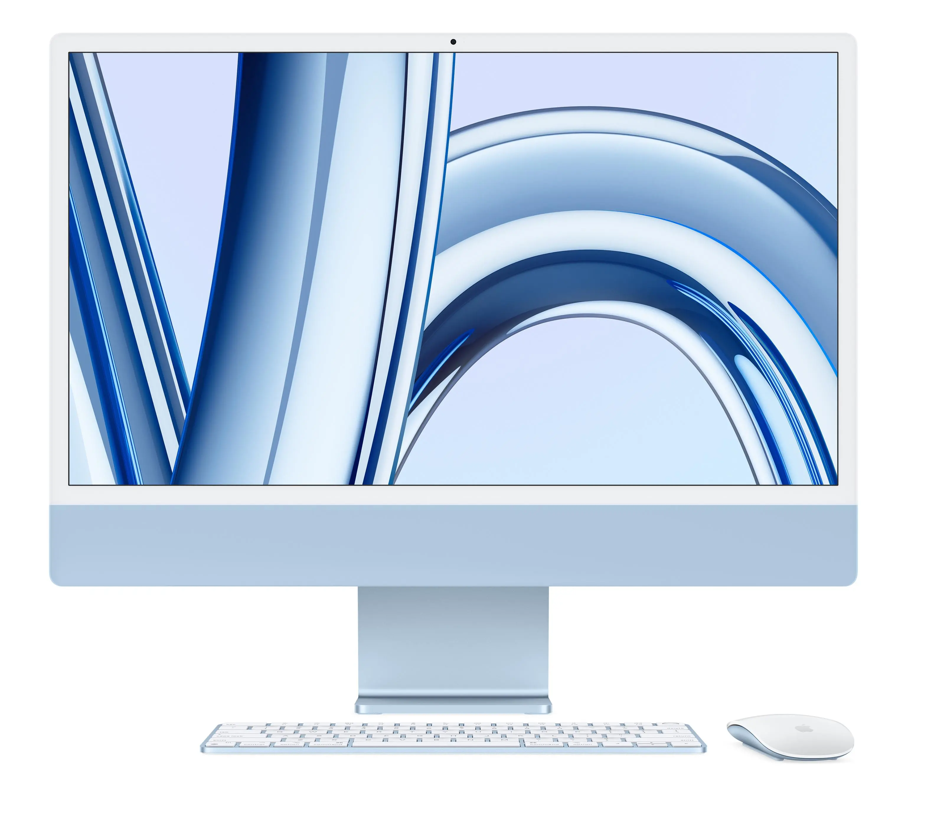 Komputer Apple iMac Retina 4.5K M3 MQRR3ZE/A 23,5" 8GB RAM 512GB Niebieski