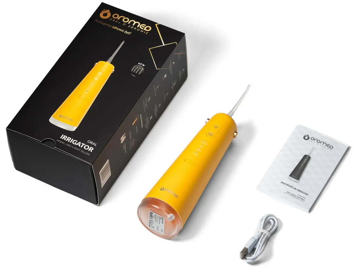 Irygator OROMED Oro-X Dent Żółty