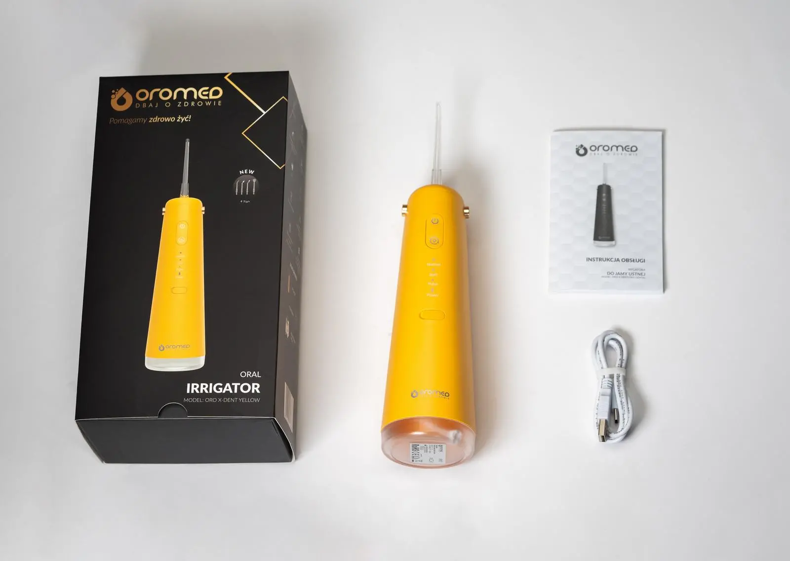 Irygator OROMED Oro-X Dent Żółty