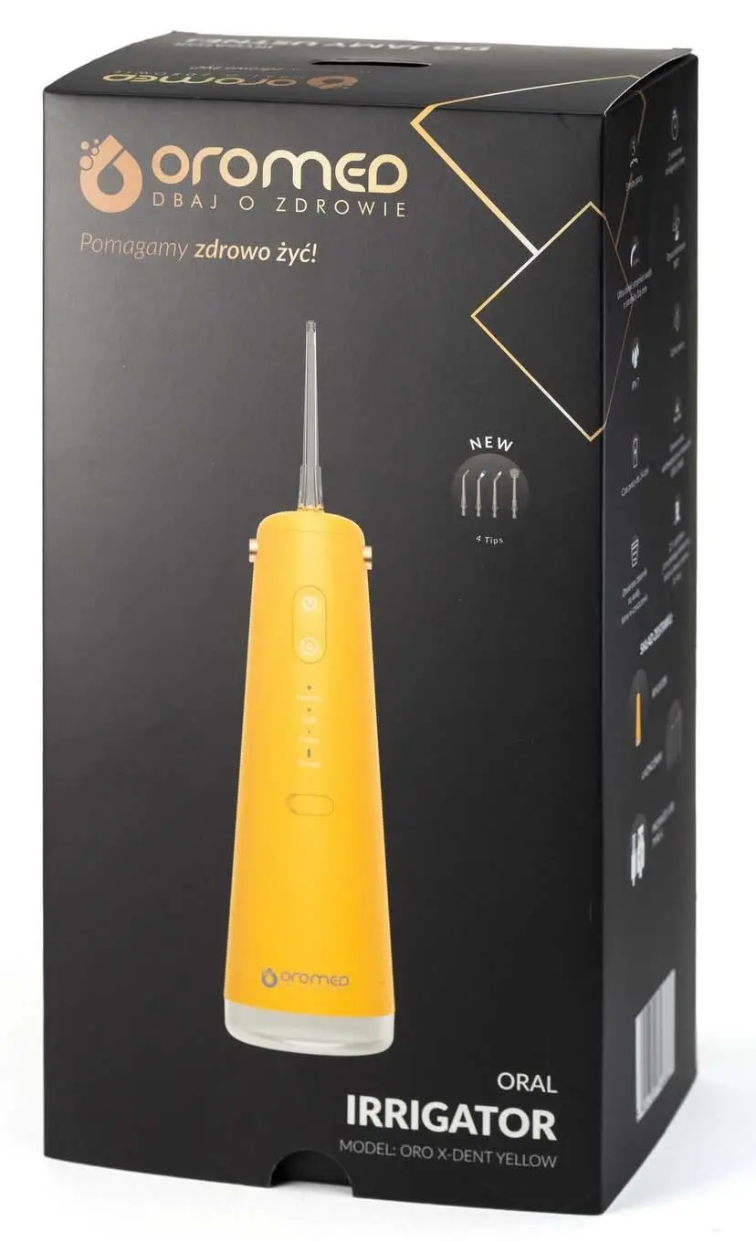 Irygator OROMED Oro-X Dent Żółty