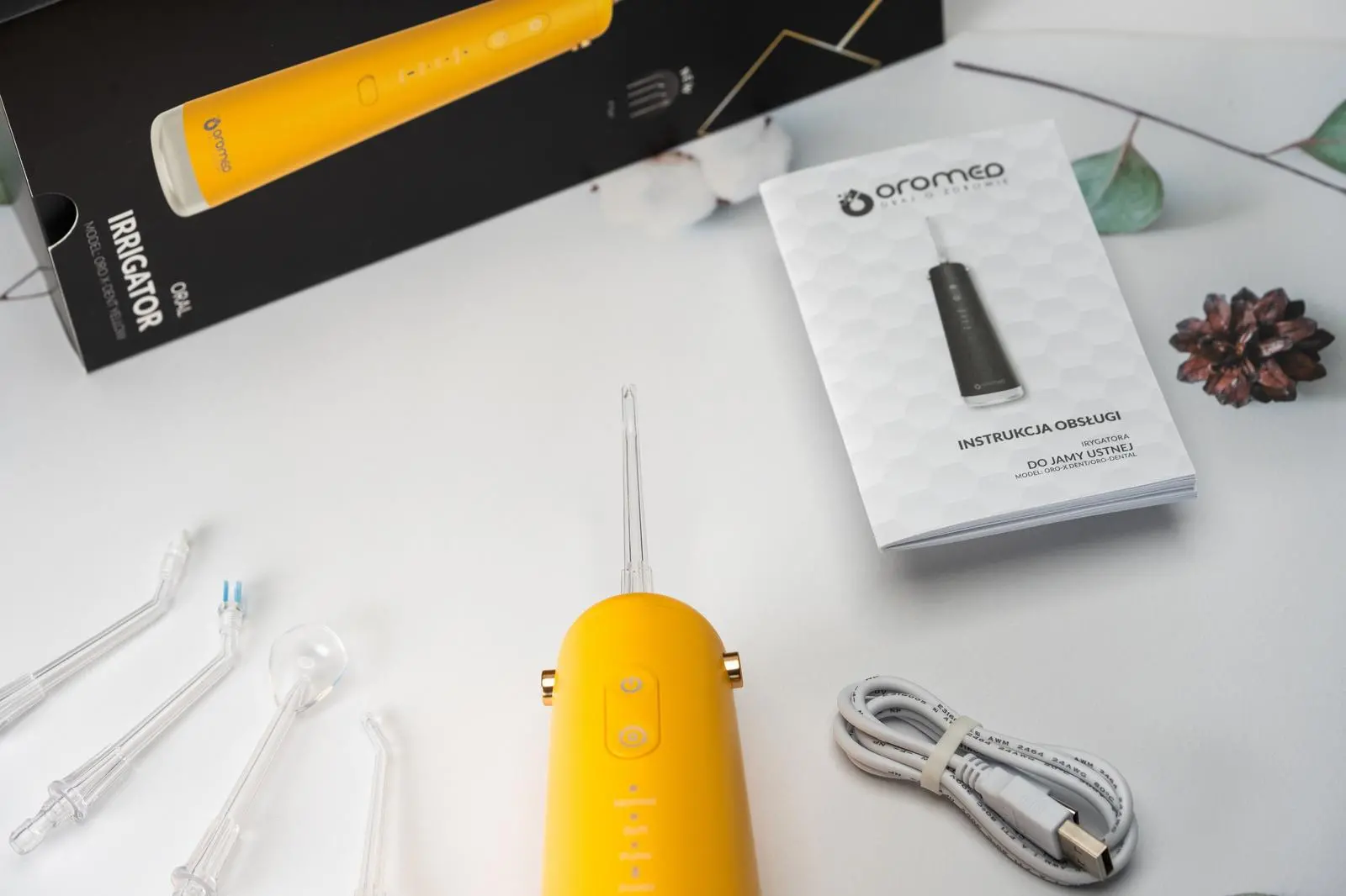 Irygator OROMED Oro-X Dent Żółty