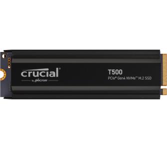 Dysk Crucial T500 2TB PCIe Gen4 x4 (radiator)