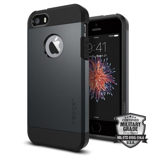 Spigen Tough Armor 041CS20187 iPhone SE/5S/5 (metal slate)