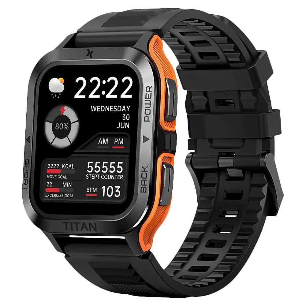 Smartwatch Maxcom FW67 Titan Pro 55mm Pomarańczowy