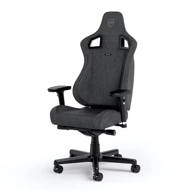 Fotel Noblechairs EPIC COMPACT TX Gamingowy do 120kg Tkanina Antracyt