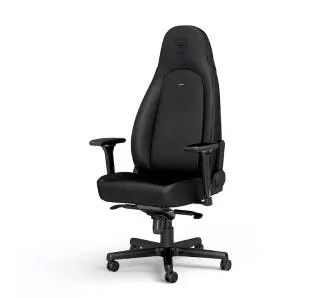 Fotel Noblechairs ICON Black Edition Gamingowy do 150kg Skóra ECO High Tech Czarny