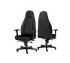 Fotel Noblechairs ICON Black Edition Gamingowy do 150kg Skóra ECO High Tech Czarny