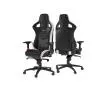 Fotel Noblechairs EPIC Gamingowy do 120kg Skóra naturalna Czarno-biały