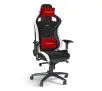 Fotel Noblechairs EPIC Gamingowy do 120kg Skóra naturalna Czarno-biały