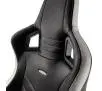 Fotel Noblechairs EPIC Gamingowy do 120kg Skóra naturalna Czarno-biały