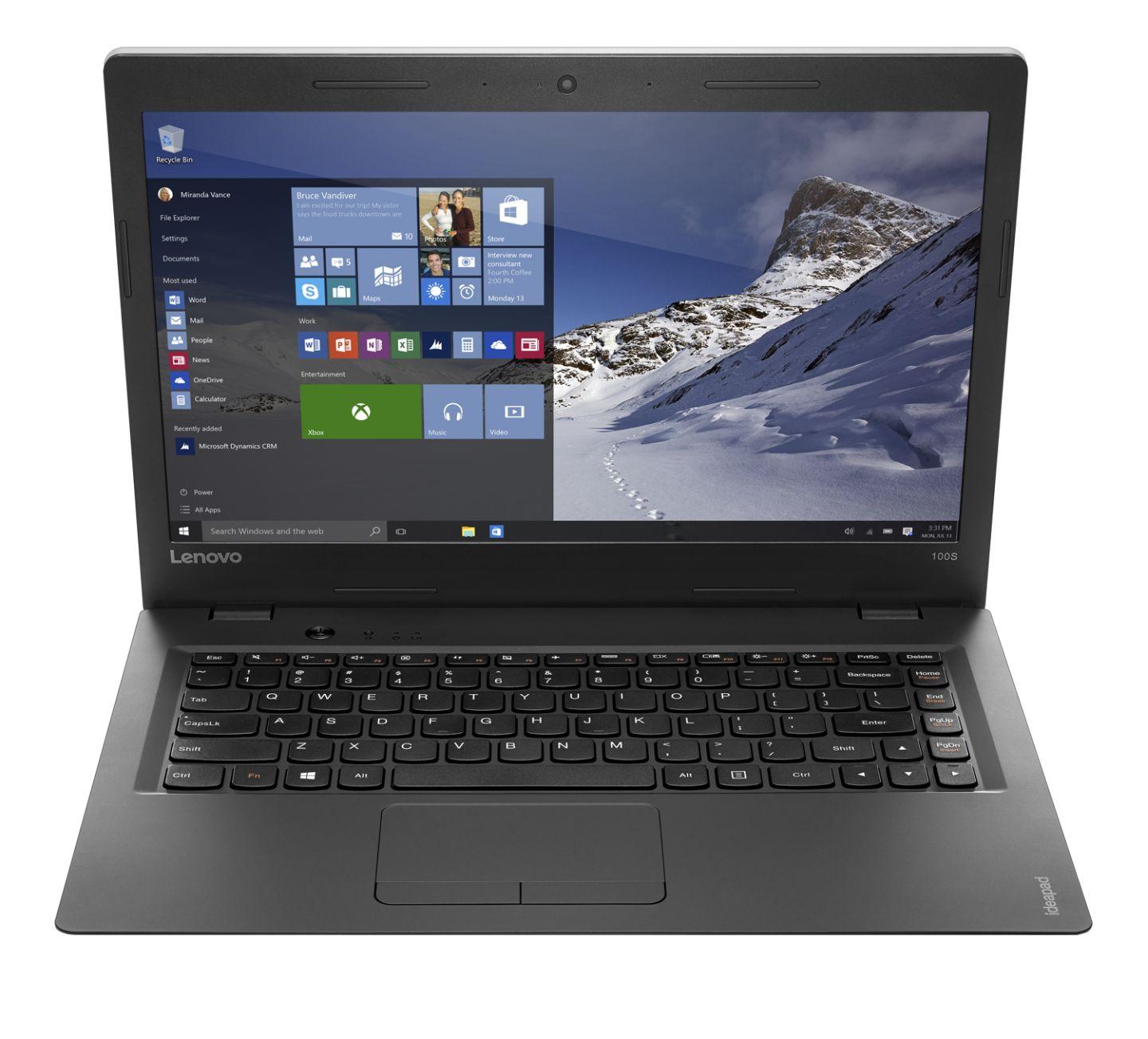 Lenovo IdeaPad 100S-11IBY 11,6" Intel® Atom™ Z3735F 2GB RAM 32GB Dysk Win10