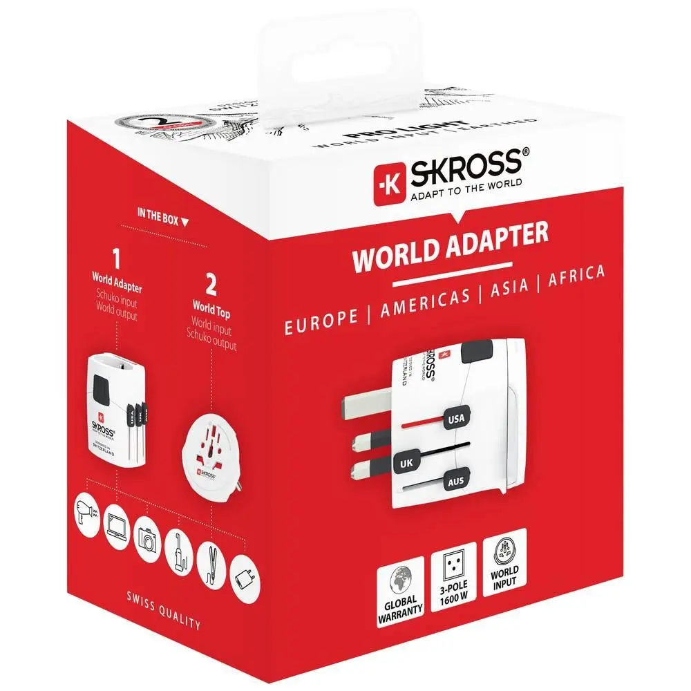 Adapter podróżny Skross PRO Light World (1.103165)