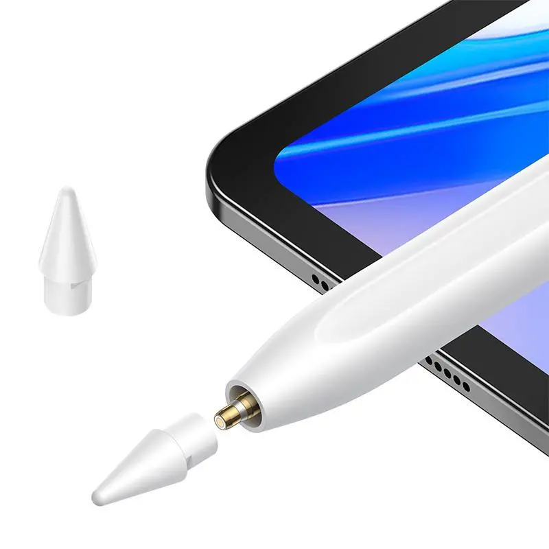 Rysik Baseus Stylus aktywny z wskaźnikiem baterii Biały