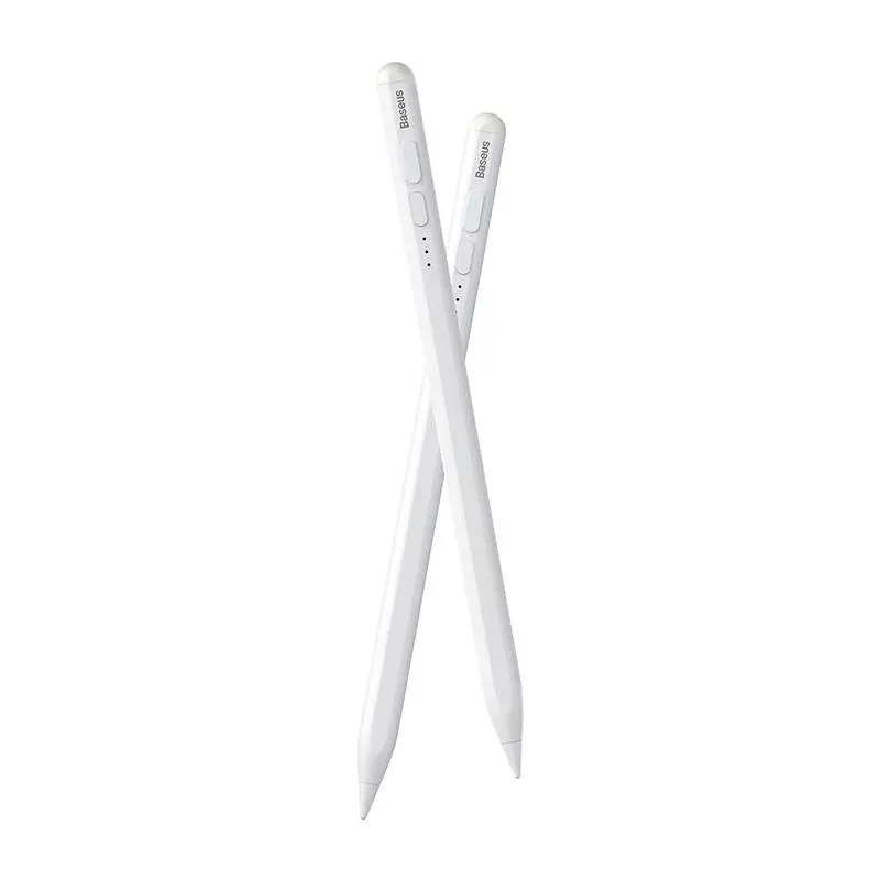 Rysik Baseus Stylus aktywny z wskaźnikiem baterii Biały