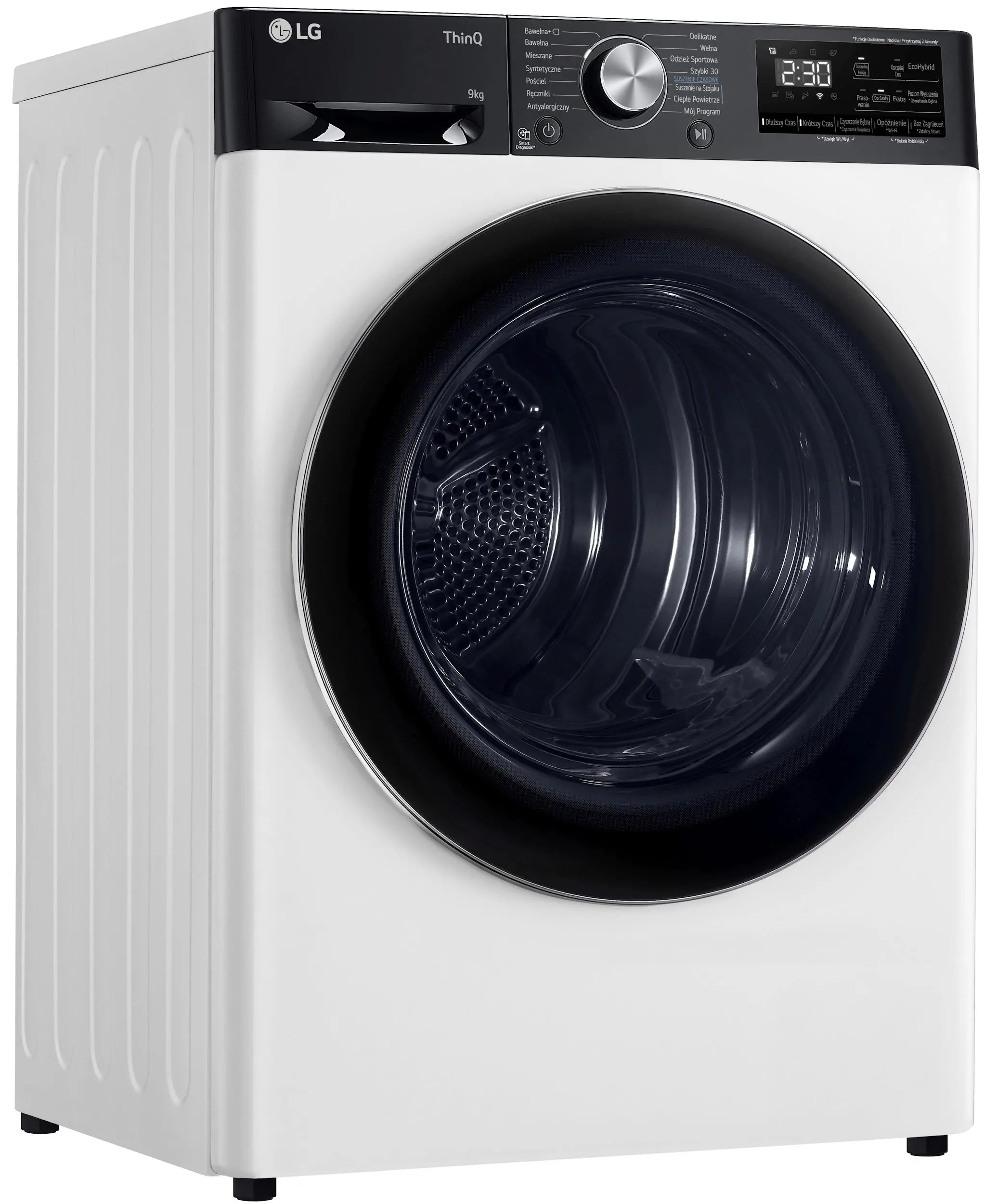 Suszarka LG Vivace RH90V9LV2N 9kg 60cm Zdalne sterowanie