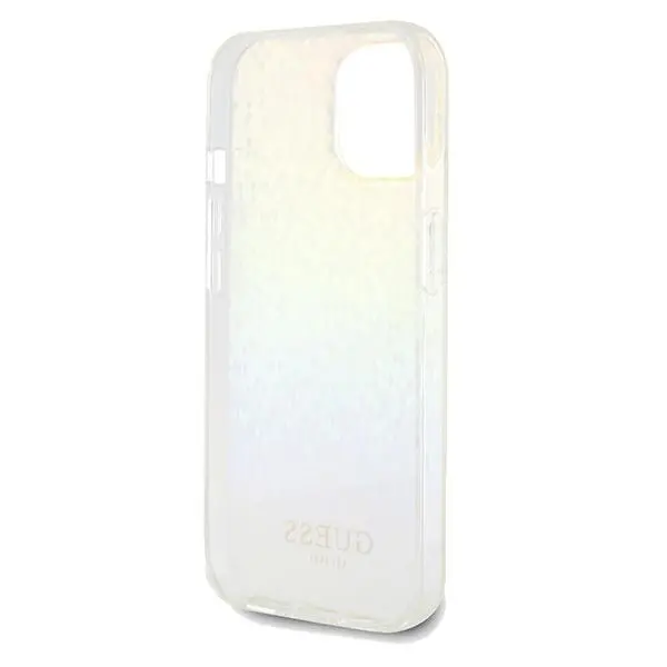 Etui Guess IML Faceted Mirror Disco Iridescent GUHCP14SHDECMI do iPhone 14 / 15 / 13