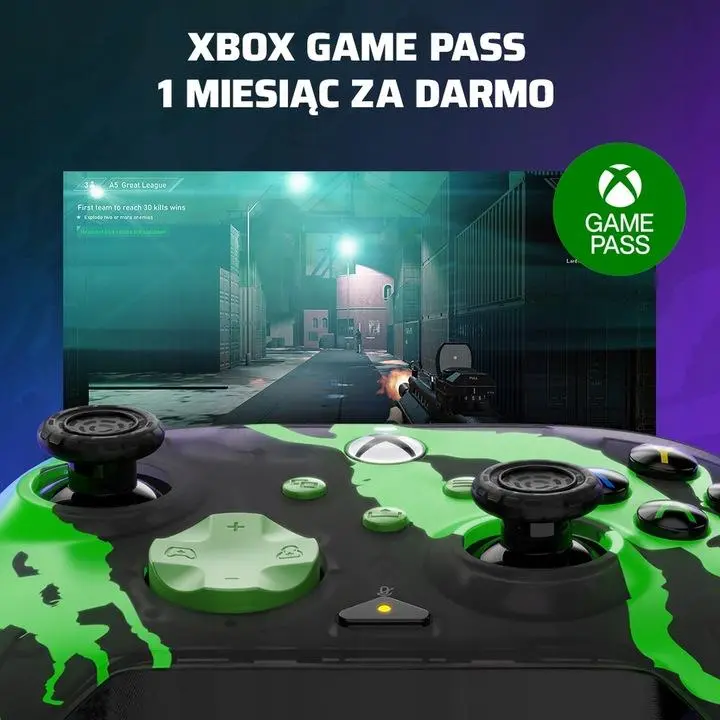 Pad PDP Rematch Glow Jolt Green do Xbox, PC Przewodowy