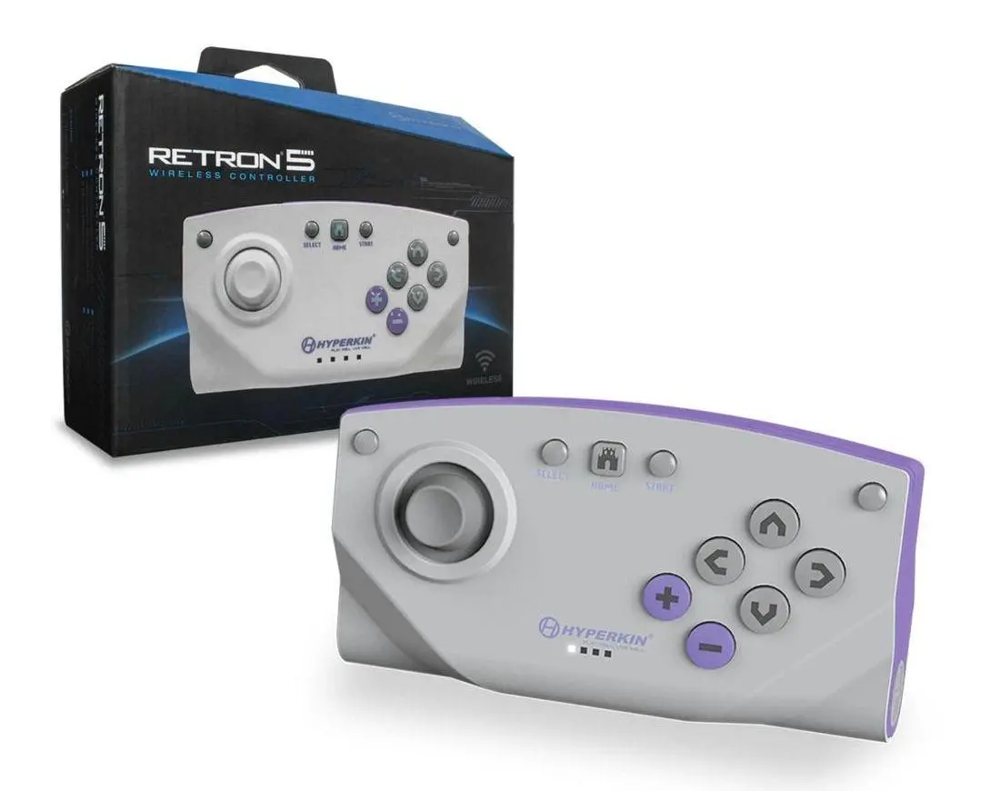 Pad Hyperkin RetroN 5 Bluetooth Wireless Controller Bezprzewodowy Szary