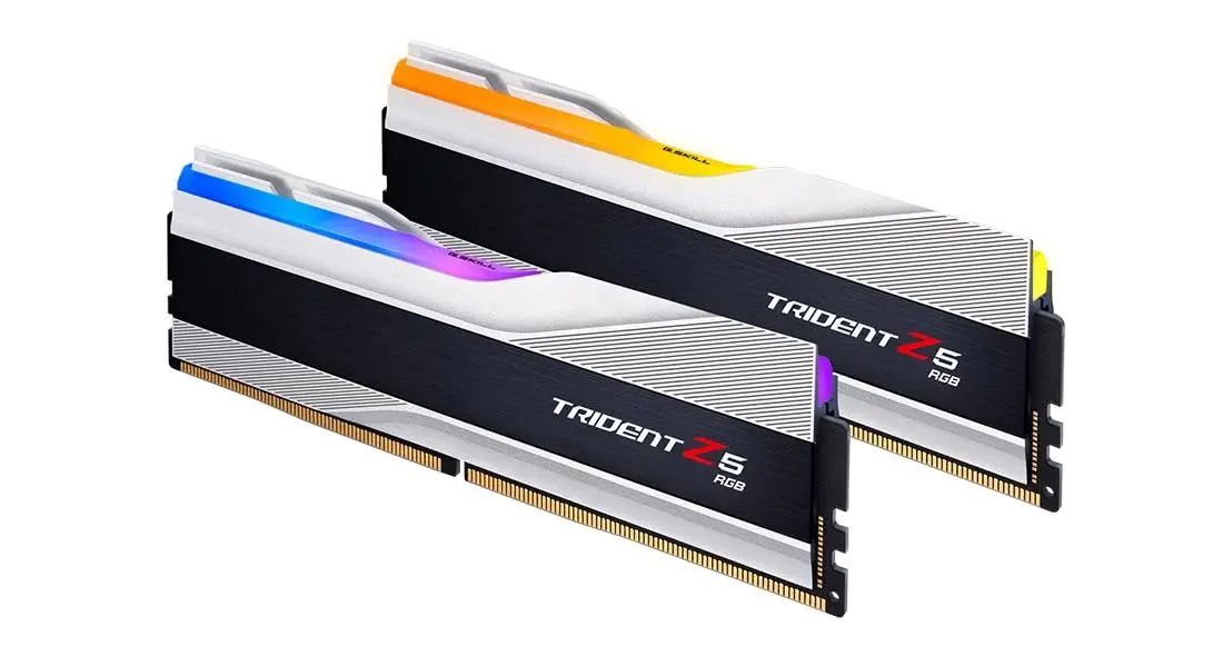 Pamięć RAM G.Skill Trident Z5 RGB DDR5 32GB (2 x 16GB) 5600 CL40 Szary