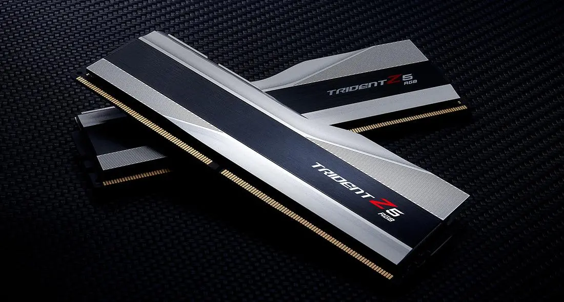 Pamięć RAM G.Skill Trident Z5 RGB DDR5 32GB (2 x 16GB) 5600 CL40 Szary